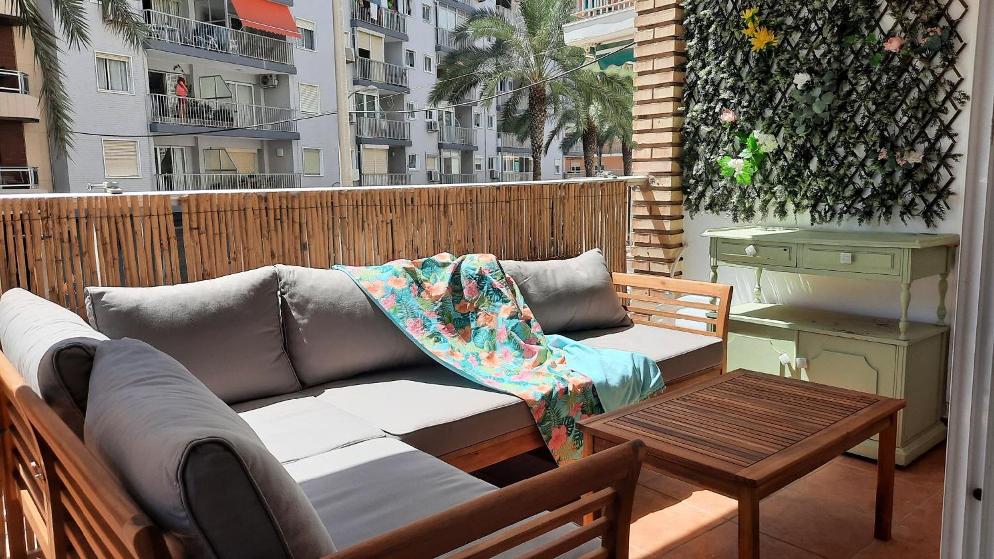 Апартаменты Amplio, Vistas, Parking, A 50 Mts De La Playa Кульера Экстерьер фото